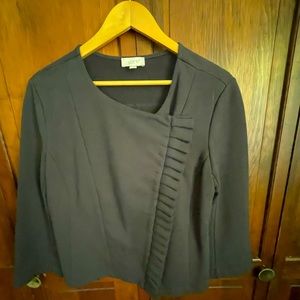 Loft - Subdued navy/gray jacket but can also be worn as a top